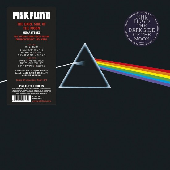 Pink Floyd ‎– The Dark Side Of The Moon Plak LP