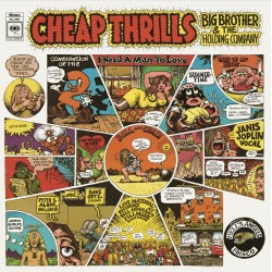 Janis Joplin - Big Brother and The Holding Company - Cheap Thrills Plak LP