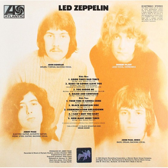 Led Zeppelin - Led Zeppelin Plak LP