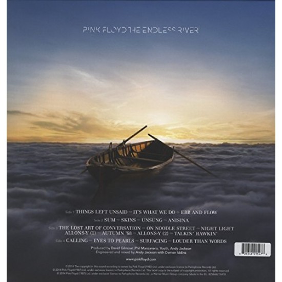 Pink Floyd ‎– The Endless River Plak 2 LP