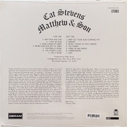 Cat Stevens ‎- Matthew and Son Plak LP