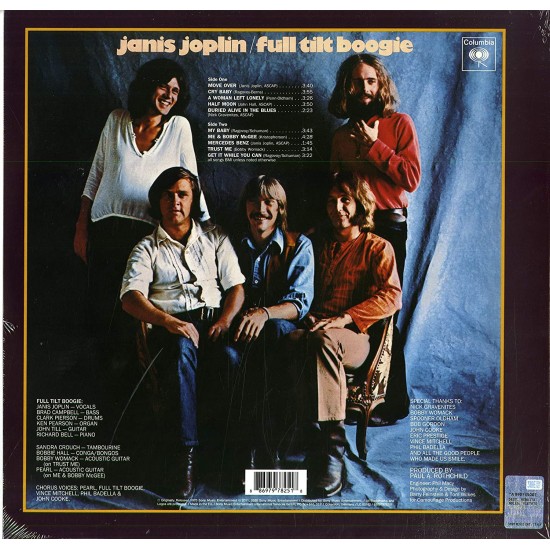 Janis Joplin - Pearl Plak LP