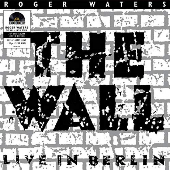 Roger Waters ‎– The Wall (Live In Berlin) RSD Şeffaf Renkli Plak 2 LP