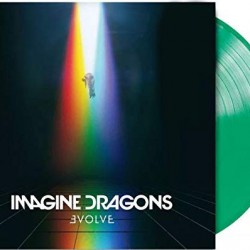 Imagine Dragons ‎– Evolve (Şeffaf Yeşil Renkli) Plak LP  * ÖZEL BASIM *