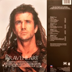 Braveheart (Cesur Yürek) Soundtrack Plak 2 LP