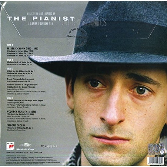 The Pianist (Piyanist) Soundtrack (Kırmızı Renkli) Plak 2 LP