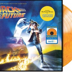 Back To The Future (Geleceğe Dönüş Film) (Turuncu Renkli) - Soundtrack Plak  LP * ÖZEL BASIM *
