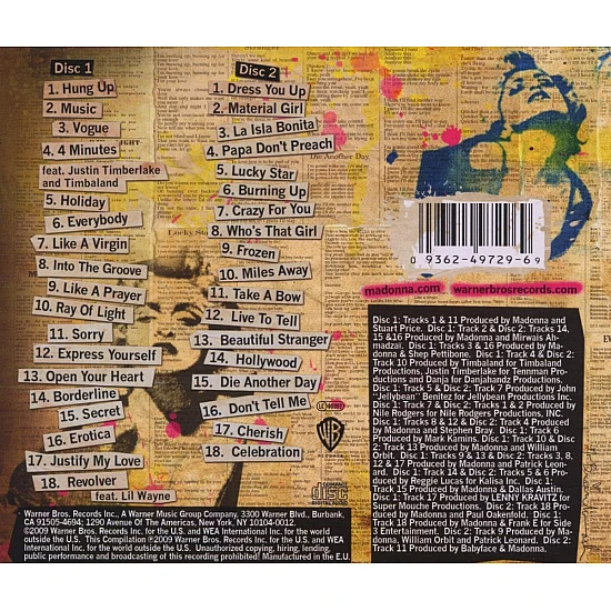 Madonna - Celebration 2 CD