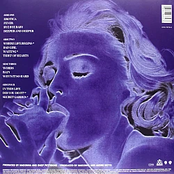 Madonna - Erotica (White) Plak 2 LP