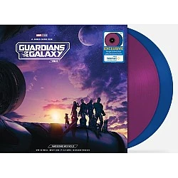 Guardians of the Galaxy Vol. 3 (Awesome Mix Vol3)  (Purple& Blue) Exclusive Soundtrack Plak 2 LP