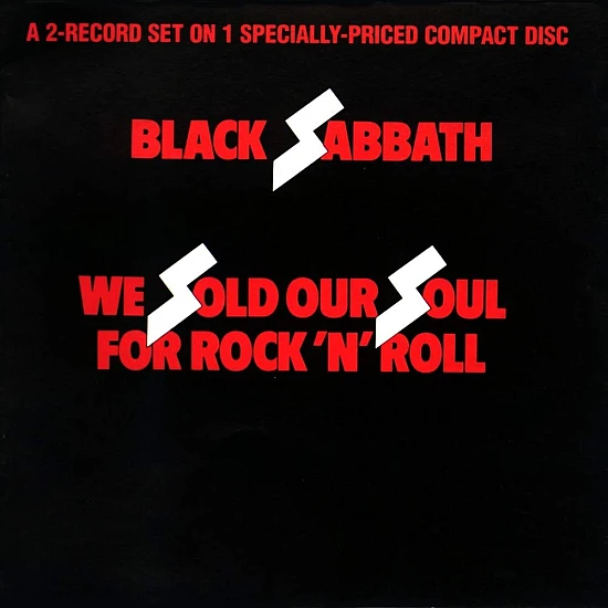 Black Sabbath - We Sold Our Soul For Rock 'N' Roll (Yeşil Renkli) * ÖZEL BASIM *