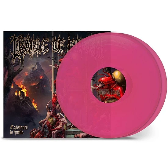 Cradle Of Filth - Existence Is Futile (Transparent Magenta Vinyl) Plak 2 LP