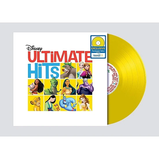 Disney Ultimate Hits - Exclusive Soundtrack (Translucent Yellow) Plak LP