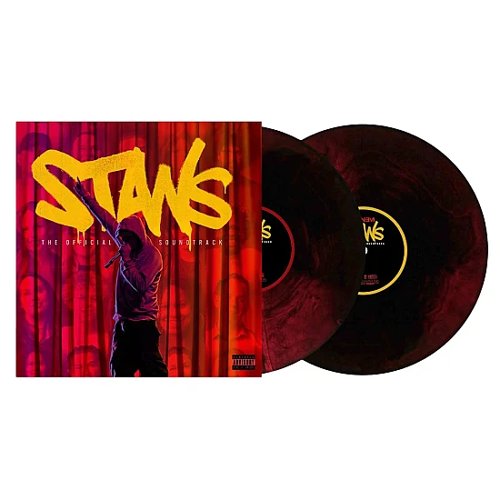 Eminem - Stans The Official Soundtrack (Red -Black  Vinyl) Plak 2 LP