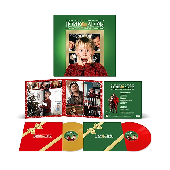 Home Alone - Soundtrack (Red &Gold)  Plak 2 LP