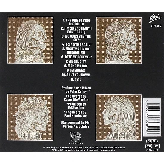 Motörhead - 1916 CD