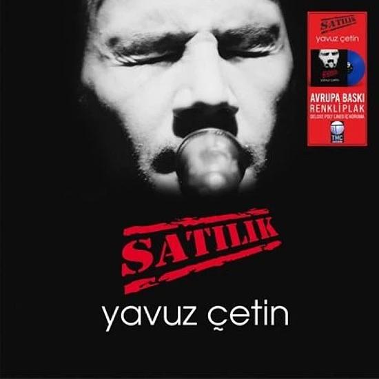 Yavuz Çetin ‎- Satılık (Mavi Renkli) Plak LP