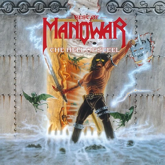 Manowar - Best Of Manowar - The Hell Of Steel Plak 2LP