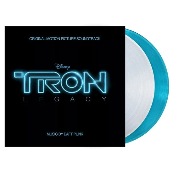 Daft Punk - TRON Legacy Soundtrack (Blue Transparent Clear) Plak 2 LP
