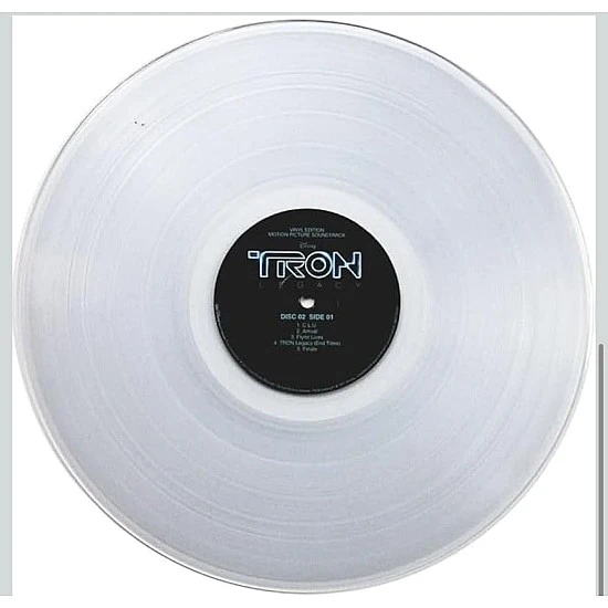 Daft Punk - TRON Legacy Soundtrack (Blue Transparent Clear) Plak 2 LP