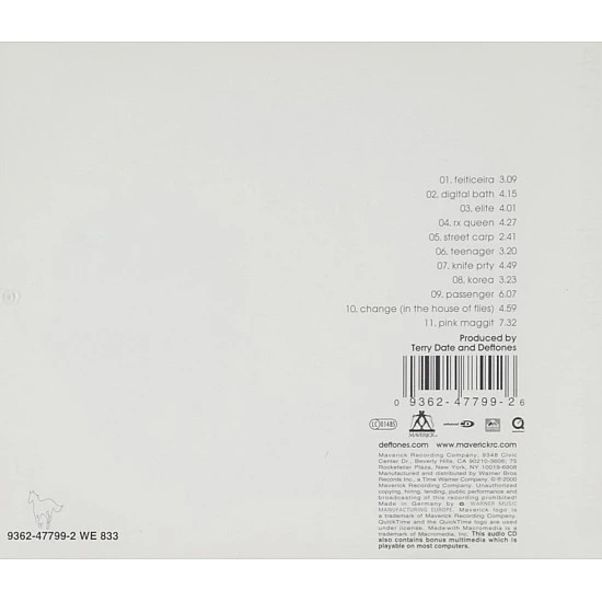 Deftones - White Pony CD