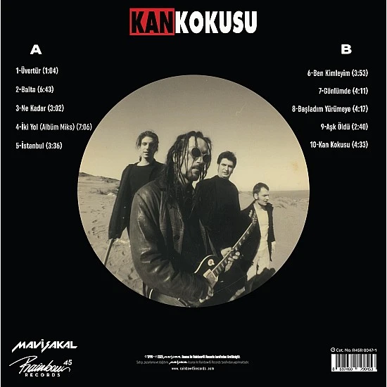 Mavi Sakal - Kan Kokusu Plak LP