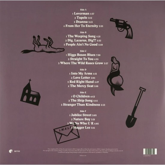 Nick Cave - Lovely Creatures (The Best Of Nick Cave And The Bad Seeds) Plak 3 LP