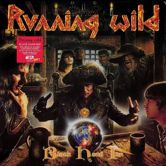 Running Wild - Black Hand Inn (Burgundy Red) Plak 2 LP