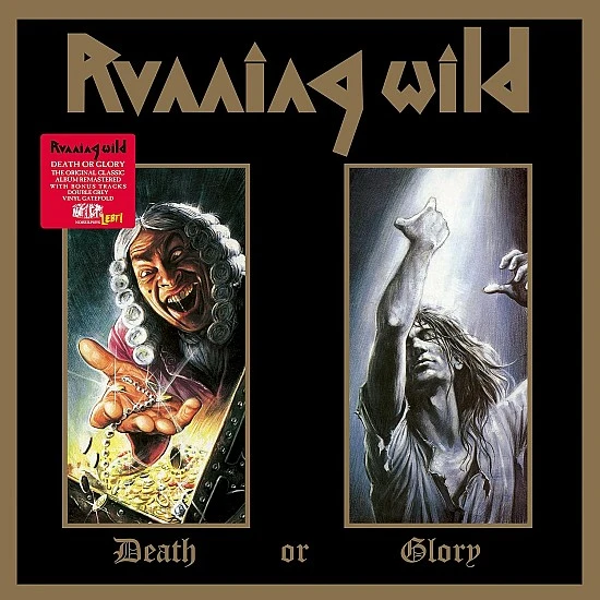 Running Wild - Death Or Glory (Grey) Plak 2 LP
