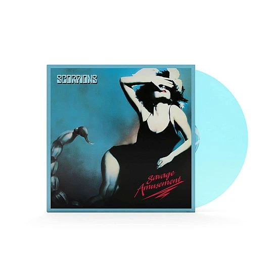 Scorpions - Savage Amusement (Light Blue Transparent) Plak LP