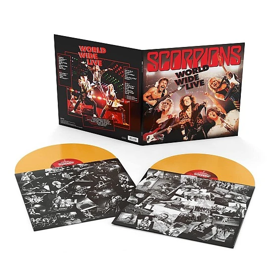 Scorpions - World Wide Live (Orange Transparent) Plak 2 LP