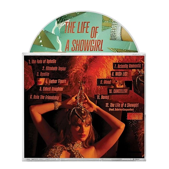 Taylor Swift - The Life Of A Showgirl (Sweat And Vanilla Perfume Edition) CD + Poster