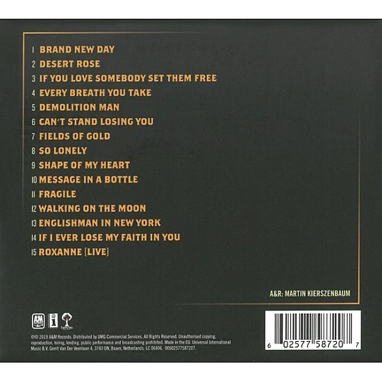 Sting - My Songs CD