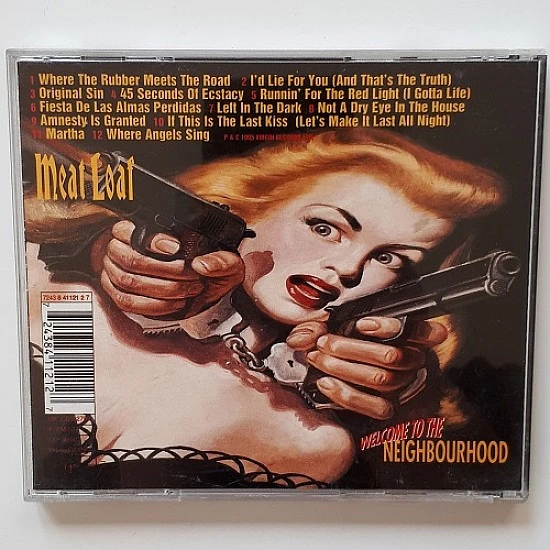 Meat Loaf ‎– Welcome to the Neighbourhood CD * İKİNCİ EL *