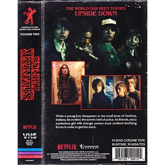 Stranger Things: Vol. 2 - Film Müziği Kaset