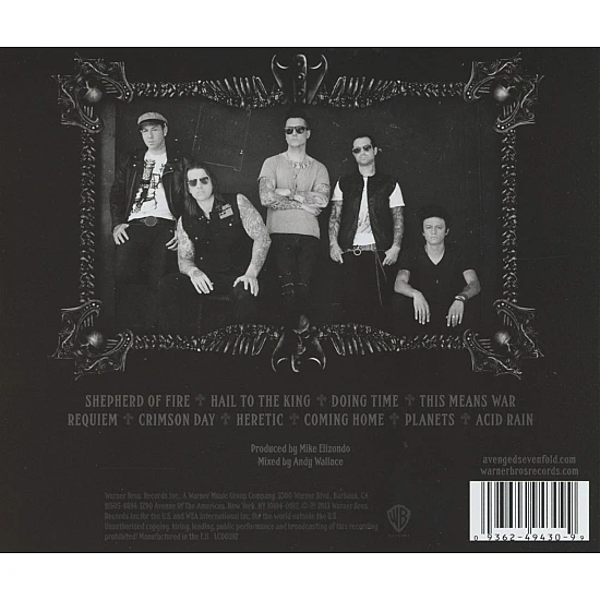 Avenged Sevenfold - Hail To The King CD