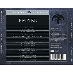 Queensryche - Empire (Remastered) CD +3 Bonus Şarkı