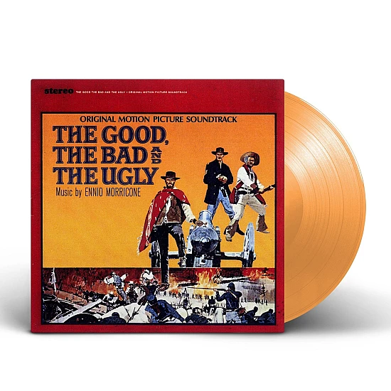 Ennio Morricone - The Good, The Bad And The Ugly (Turuncu Renkli) Plak LP