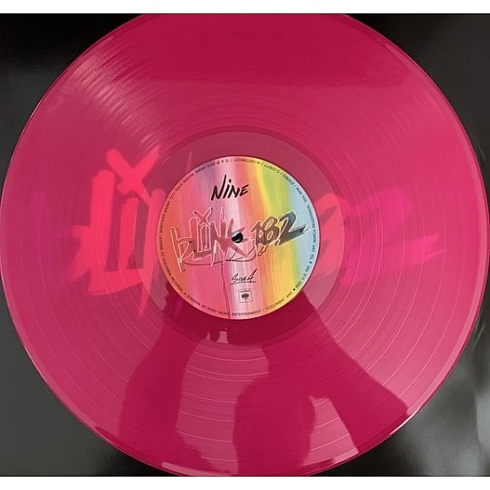 Blink-182 ‎– Nine Eflatun Renkli Plak LP  * ÖZEL BASIM *