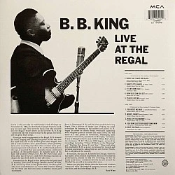 B.B. King ‎– Live At The Regal Plak LP (Sarı Renkli) (Limited Edition)