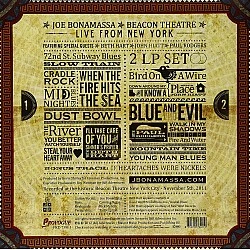 Joe Bonamassa ‎– Beacon Theatre - Live From New York Plak 2 LP