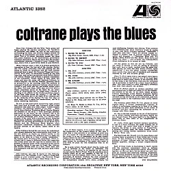 John Coltrane ‎– Coltrane Plays The Blues Plak LP