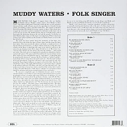 Muddy Waters ‎– Folk Singer Plak LP