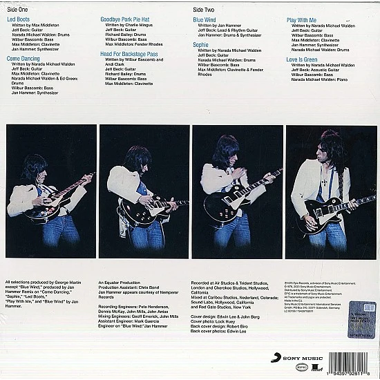 Jeff Beck - Wired (Blueberry Renkli) Plak LP