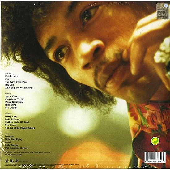 Jimi Hendrix - The Best Of Jimi Hendrix Plak 2 LP