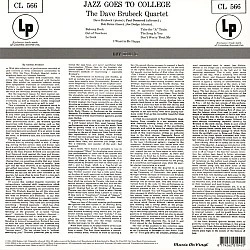 Dave Brubeck Quartet ‎– Jazz Goes To College (Turuncu Renkli) Plak LP 
