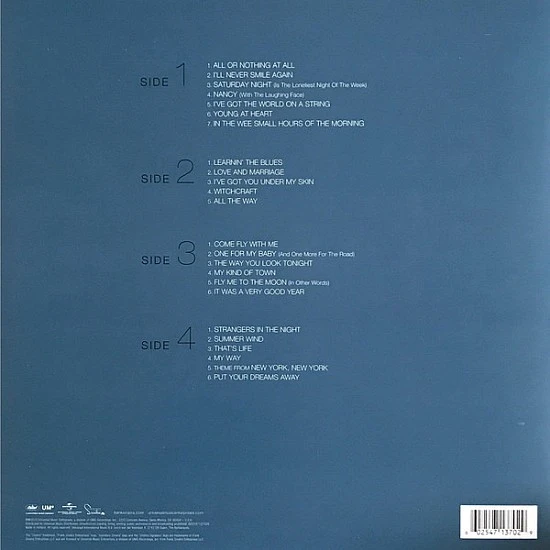 Frank Sinatra - Ultimate Sinatra Caz Plak 2 LP