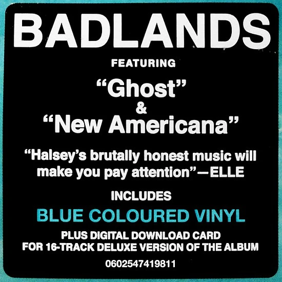 Halsey - Badlands Mavi Renkli Plak LP