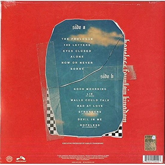 Halsey ‎– Hopeless Fountain Kingdom Deniz Mavisi Renkli Plak LP