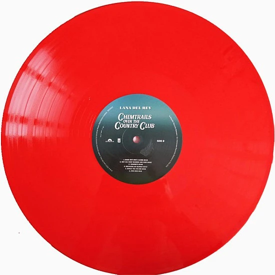 Lana Del Rey - Chemtrails Over The Country Club ( Kırmızı Renkli) Plak LP * ÖZEL BASIM *